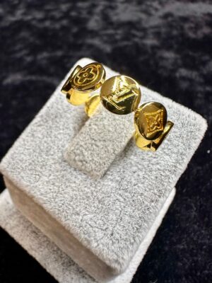 L.V MARKA MODEL GOLD EKLEM YÜZÜK