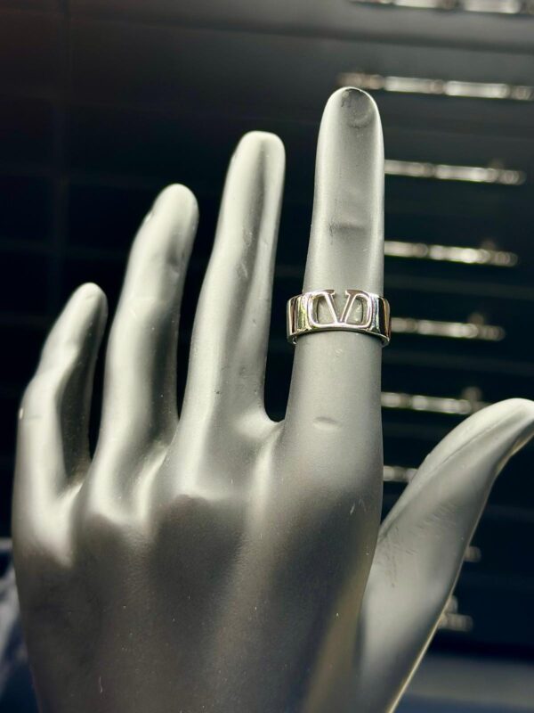 VLNTNO MARKA MODEL SILVER YÜZÜK (AYARLANABİLİR)