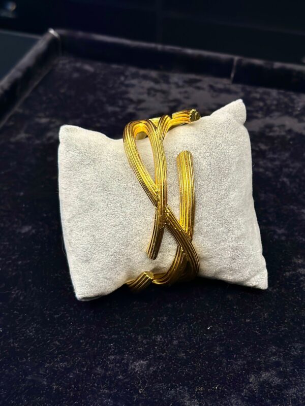 Ysl Gold Renk Çelik Kelepçe