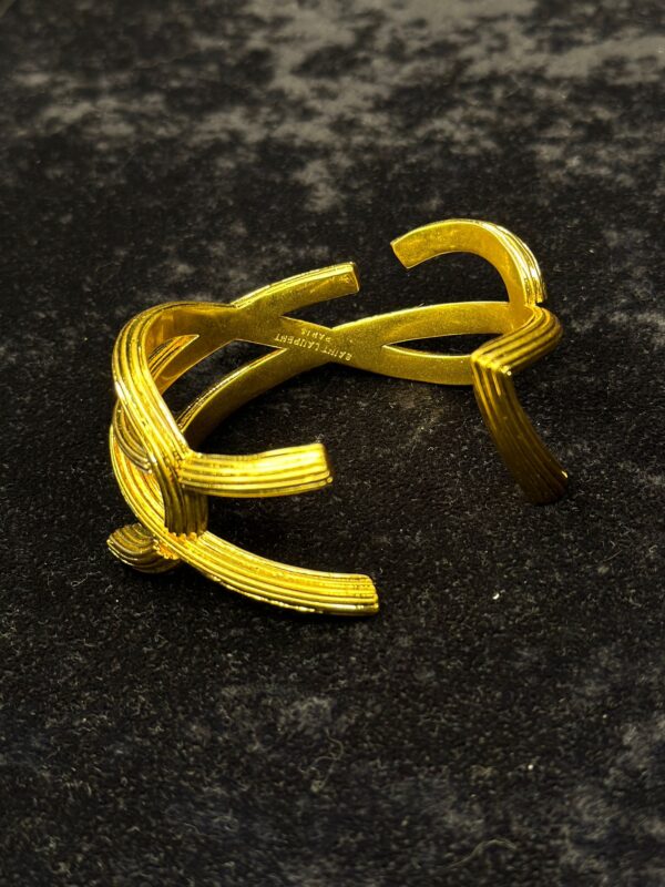 Ysl Gold Renk Çelik Kelepçe