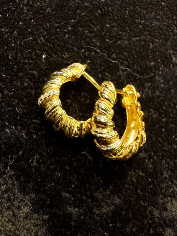 BURMA GOLD GÜMÜŞ KÜPE